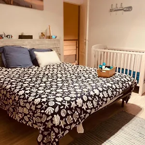 Chambre Mer Couette-café